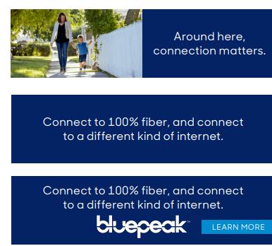 Digital Advertising Sample Social Media Graphic for Bluepeak